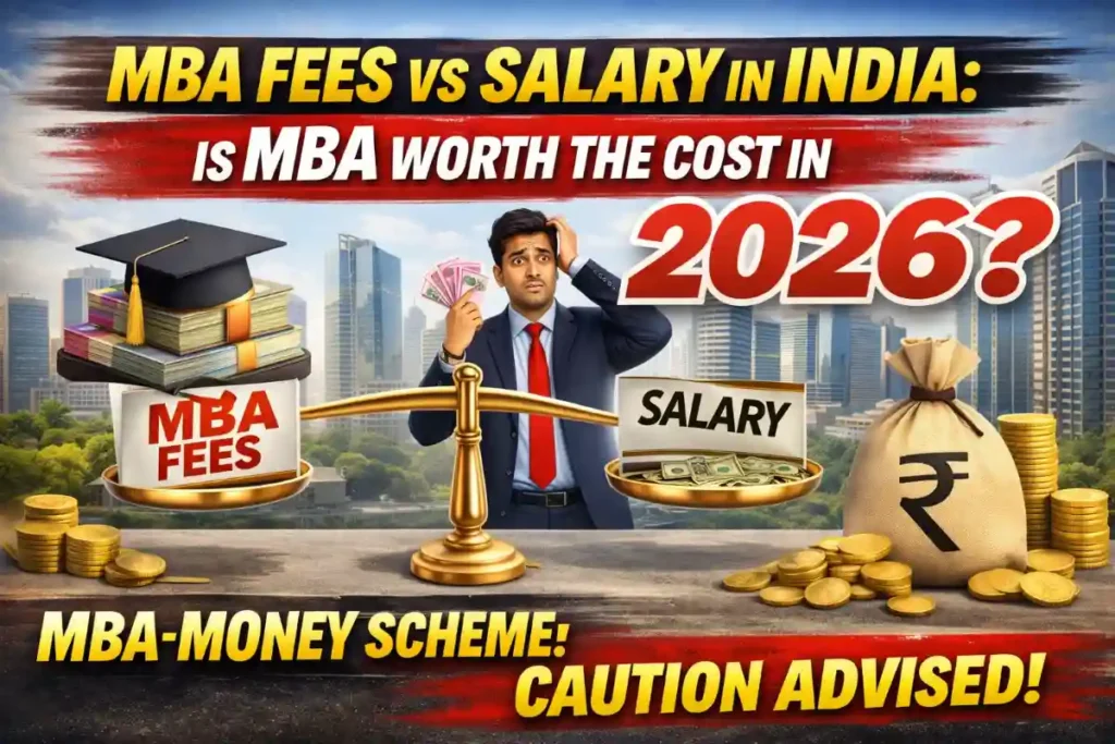 MBA Fees vs Salary in India: Is MBA Worth the Cost in 2026?