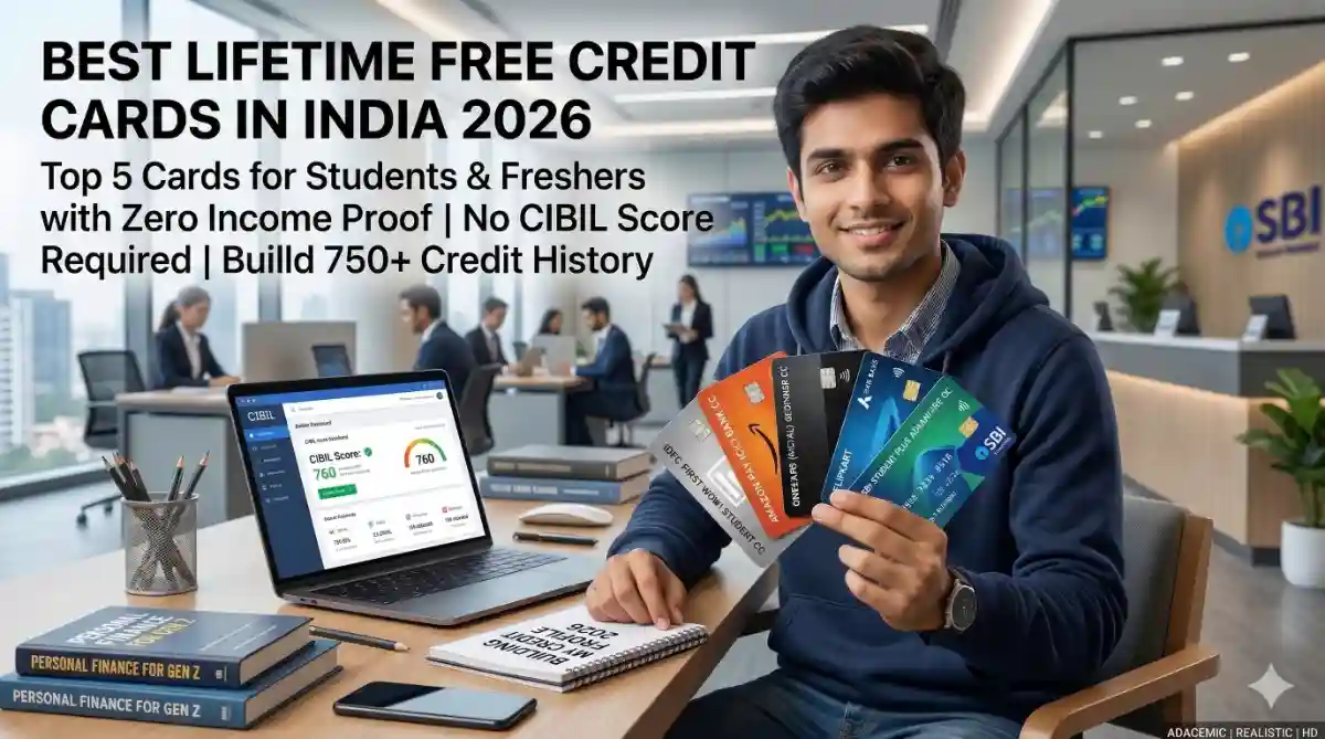 Best Lifetime Free Credit Cards for Students and Freshers in India (2026)