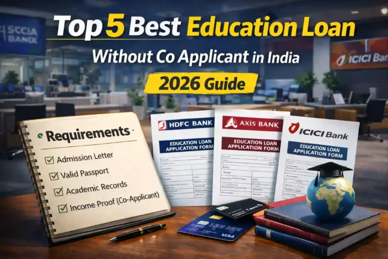education loan without co applicant in india