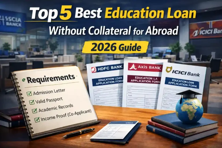 education loan without collateral for abroad