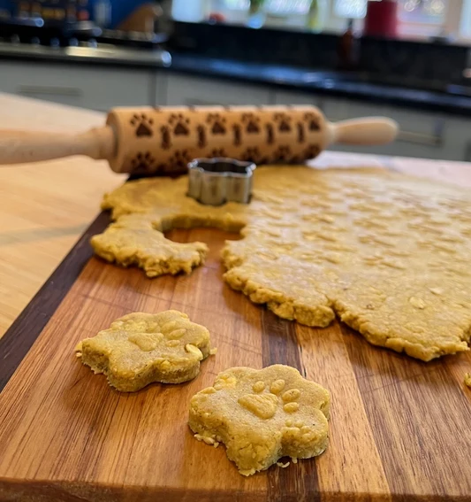 Easy Homemade Pumpkin Oat Dog Treats Recipe