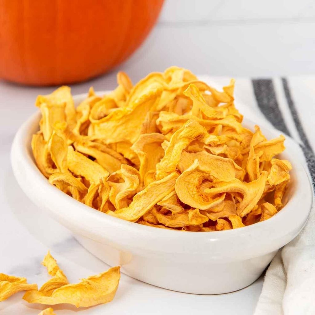 Dehydrated Pumpkin Dog Treats